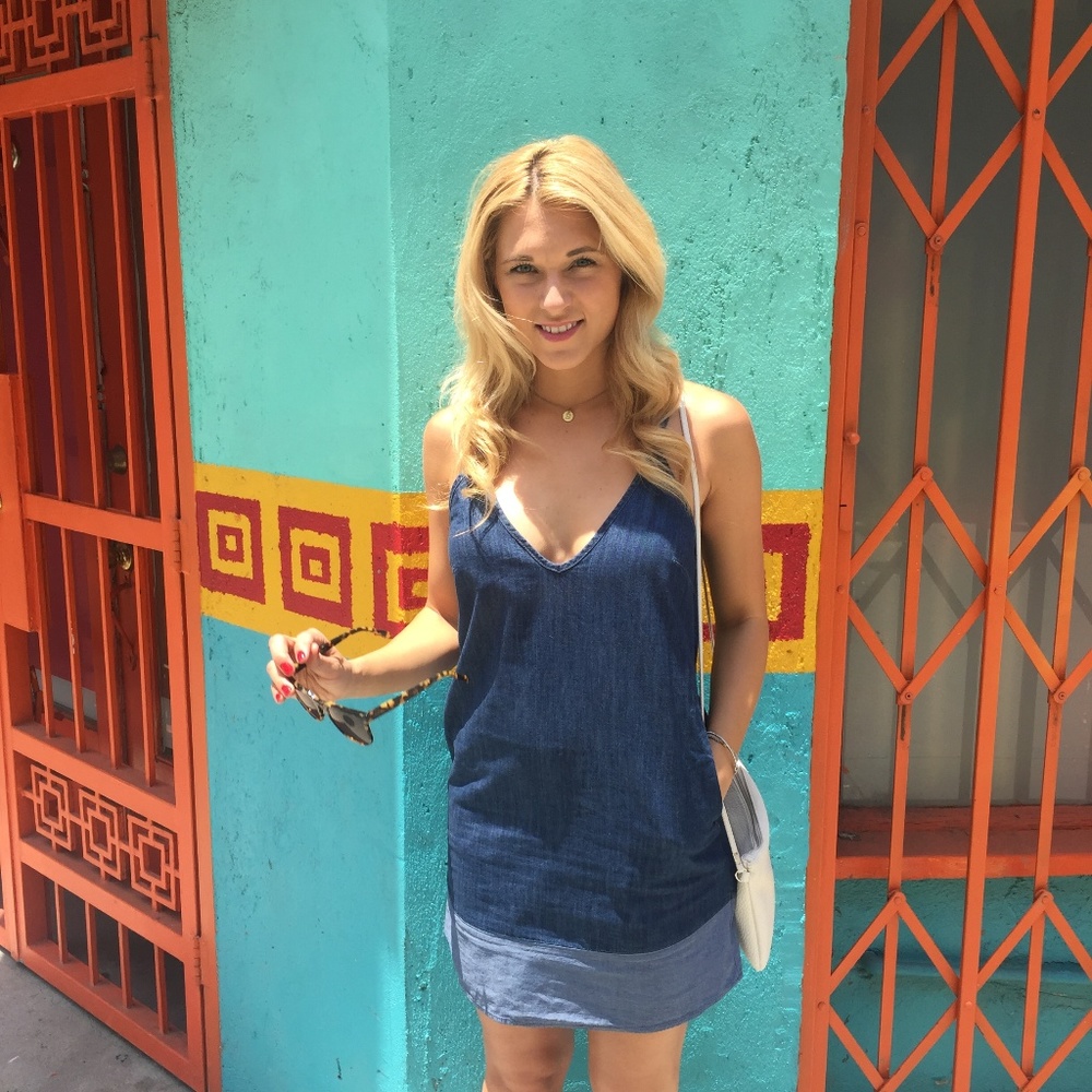 SINCERELY JULES Denim Dress Size XS